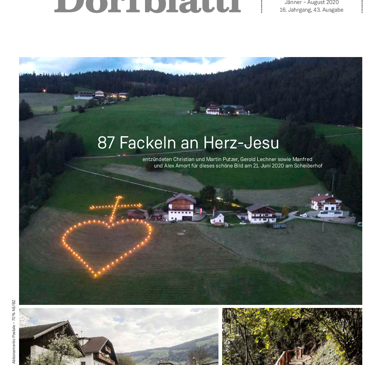s'Ronegga Dorfblattl - Ausgabe Nr. 43